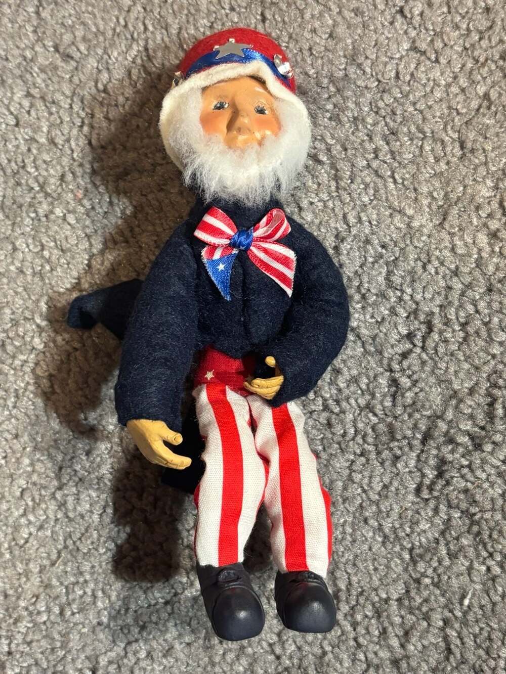 Mobilitee 7" Uncle Sam Patriotic Doll
